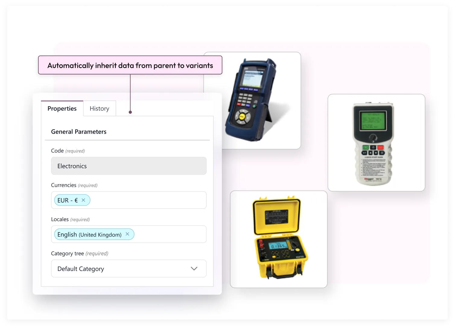 Gestion du catalogue de produits électroniques